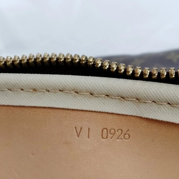 Authentic Louis Vuitton Alize1 Poches Brown Monogram Tote Bag mn778-120325 - Picture 15 of 16